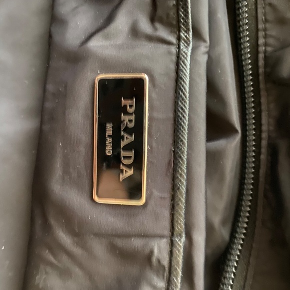 Prada Woman’s Large Nylon tote Bag 15 by 13. You can fit a lot in this bag! - Picture 2 of 4